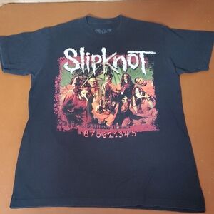 Bravado Black Slipknot Graphic Tee